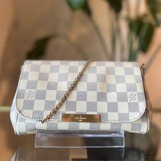 LOUIS VUITTON Damier Azur Favorite PM