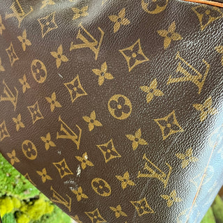 LOUIS VUITTON Keepall 55 Brown Monogram Canvas Vintage Duffel