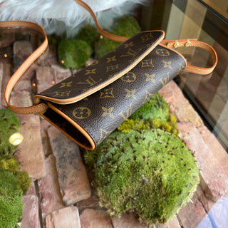 LOUIS VUITTON Twin PM Monogram Canvas Crossbody Bag