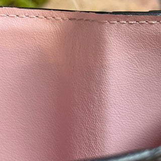 LOUIS VUITTON Zoe Brown Pink Monogram Canvas Compact Wallet
