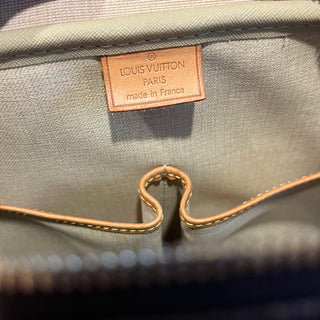 LOUIS VUITTON Deauville Brown Monogram Canvas Satchel