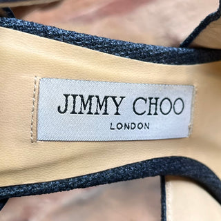 JIMMY CHOO Denim Leather Pumps SZ 36.5 (US 6.5)