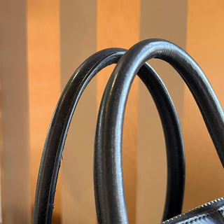 GIVENCHY Antigona Medium Black Leather Zippered Tote Bag