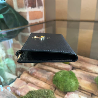 JIMMY CHOO Litzy Black Leather Wallet