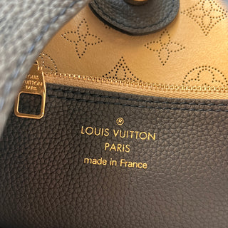 LOUIS VUITTON Blue Monogram Carmel Shoulder Bag