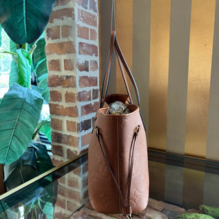 LOUIS VUITTON Cognac Empriente Neverfull MM