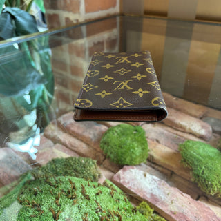 LOUIS VUITTON Monogram Checkbook Cover Wallet