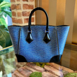 LOUIS VUITTON Blue Epi Leather Phenix PM