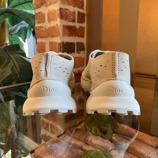 DIOR Squash Cream Suede Sneakers SZ 45 (US 11)