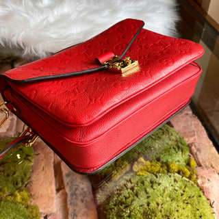 LOUIS VUITTON Pochette Metis Red Empriente Shoulder Bag