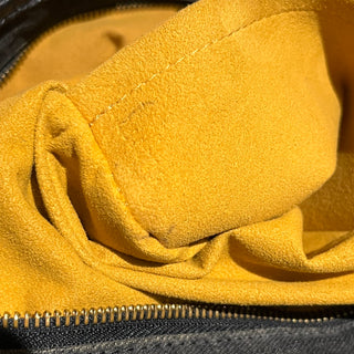 LOUIS VUITTON Neo Cabby MM Black Denim Monogram Shoulder Bag