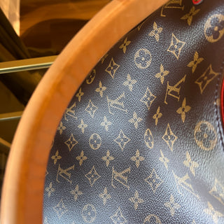 LOUIS VUITTON Gaia Cerise Monogram Canvas Hobo Bag