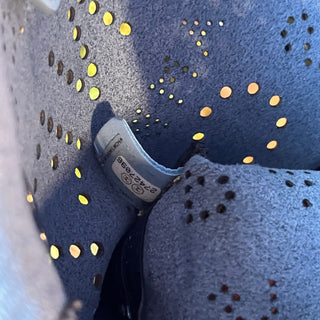 CHANEL CC Logo Eyelet Black Calfskin Belt Bag