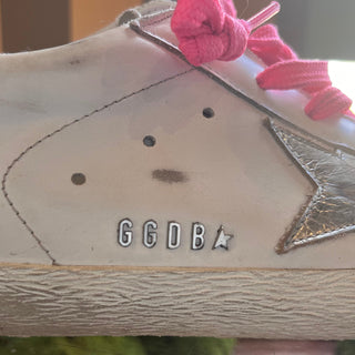 GOLDEN GOOSE White Pink Superstar Sneakers SZ 40 (US 10)