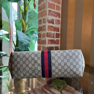 GUCCI Ophidia Medium White GG Supreme Canvas Tote