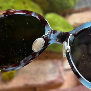 DIOR MJNTY Umbrago Blue Leopard Acetate Sunglasses