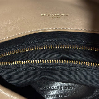SAINT LAURENT Taupe Small Jamie 4.3 Lambskin Shoulder Bag