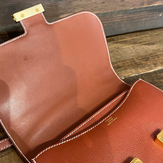 HERMES Constance 18 Evercolor Shoulder Bag