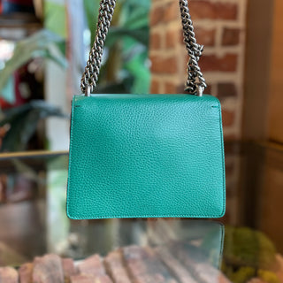 GUCCI Dionysus Mini Green Dollar Calfskin Shoulder Bag