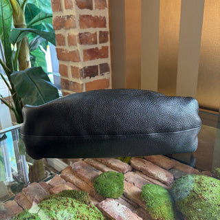 SALVATORE FERRAGAMO Black Tortoise Hobo Bag Fanisa