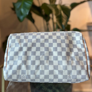 LOUIS VUITTON Speedy 35 Damier Azur