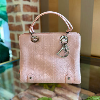 DIOR Pink Cannage Stitch Bag