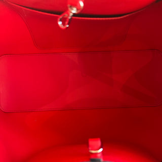 CHRISTIAN LOUBOUTIN Cabarock Small Leopard Print Calfskin Spiked Tote