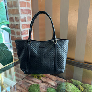 GUCCI Joy Guccissima Black Tote