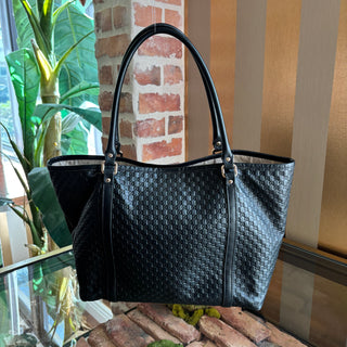 GUCCI Joy Guccissima Black Tote