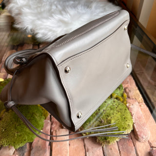 PRADA Sport Twin Pocket Grey City Calf Tote Bag