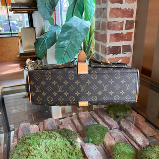 LOUIS VUITTON Manhattan GM Monogram Canvas Satchel Bag