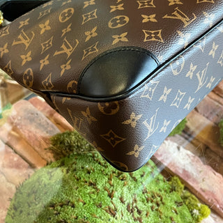 LOUIS VUITTON Odeon Noir Damier Ebene Canvas Crossbody Bag