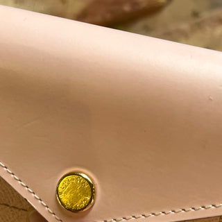 LOUIS VUITTON Zoe Brown Pink Monogram Canvas Compact Wallet