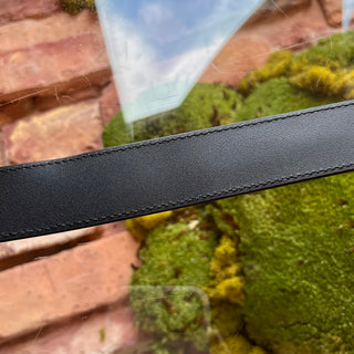 GUCCI Black Leather Marmont Belt SZ 90/36