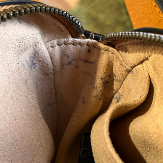 GUCCI GG Marmont Matelasse Brown Calfskin Belt Bag