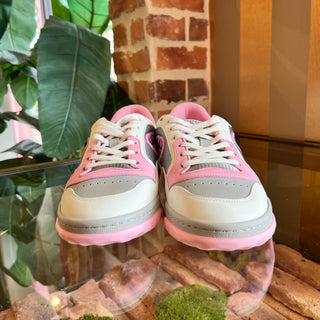 GUCCI Mac80 Dali Pink Soft Calfskin Sneakers SZ38.5(8.5US)