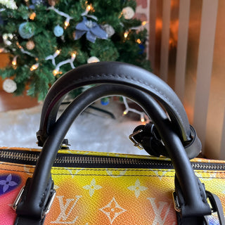 LOUIS VUITTON Keepall Bandouliere 50 Sunset Monogram Canvas Duffel