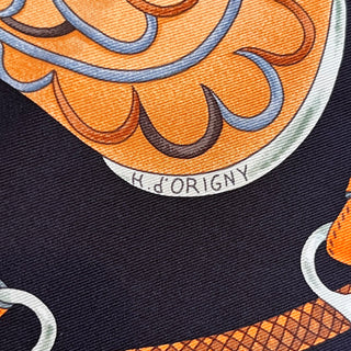 HERMES Festival Des Amazones Silk Scarf
