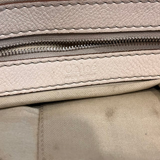 CHLOE Paddington Medium Argent Leather Satchel