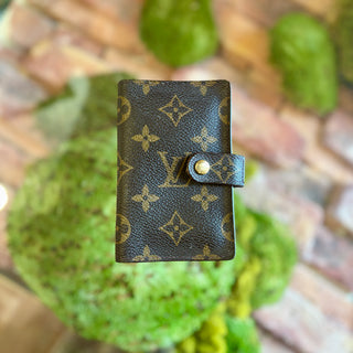 LOUIS VUITTON Mini Snap Wallet/ Agenda