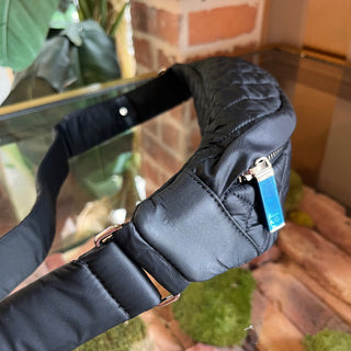 CHANEL Black Nylon Belt Bag