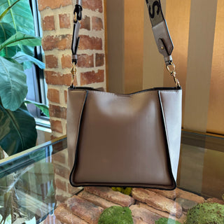 STELLA MCCARTNEY Perforated Logo Mini Crossbody Bag