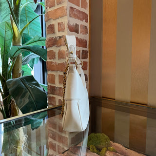 GUCCI Aphrodite Small Beige Goatskin Shoulder Bag