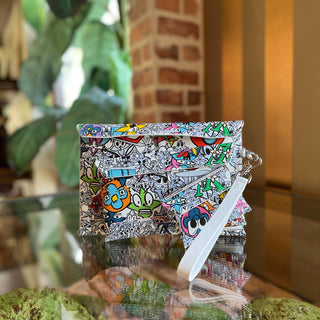 LOUIS VUITTON Comics Trio Multicolor Monogram Envelope Pouch