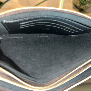 LOUIS VUITTON Monogram Giant Reverse Double Zip Pochette