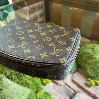 LOUIS VUITTON Monte Carlo Brown Monogram Canvas Jewelry Case