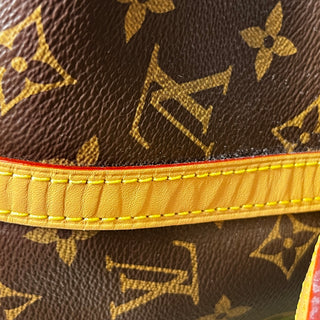 LOUIS VUITTON CarryAll MM Brown Monogram Hobo Bag