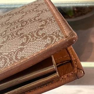 CELINE Vintage Macadam French Purse