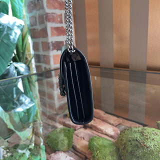 GUCCI Dionysus Black Calfskin Leather Crossbody