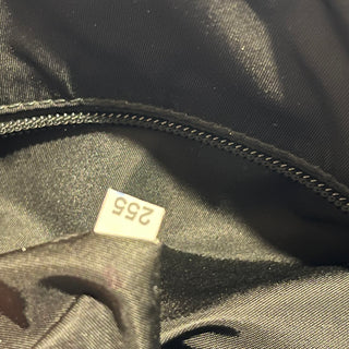 PRADA Black Nylon Padded Puffer Messenger Bag